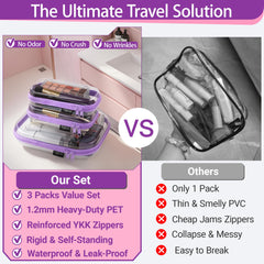 YQBRAO medium case with measurements illustrating size and packing benefit