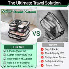 YQBRAO medium case open with items, demonstrating easy access