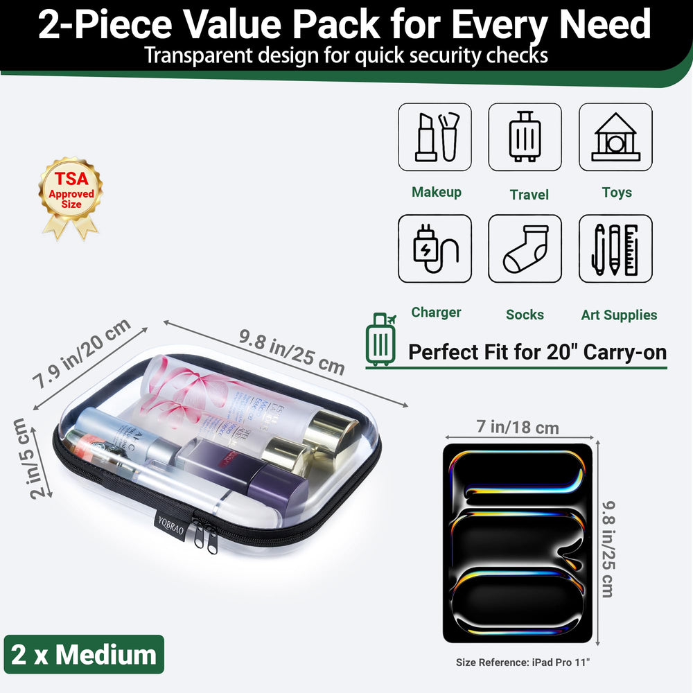 YQBRAO hand holding case to show medium size and portability benefit