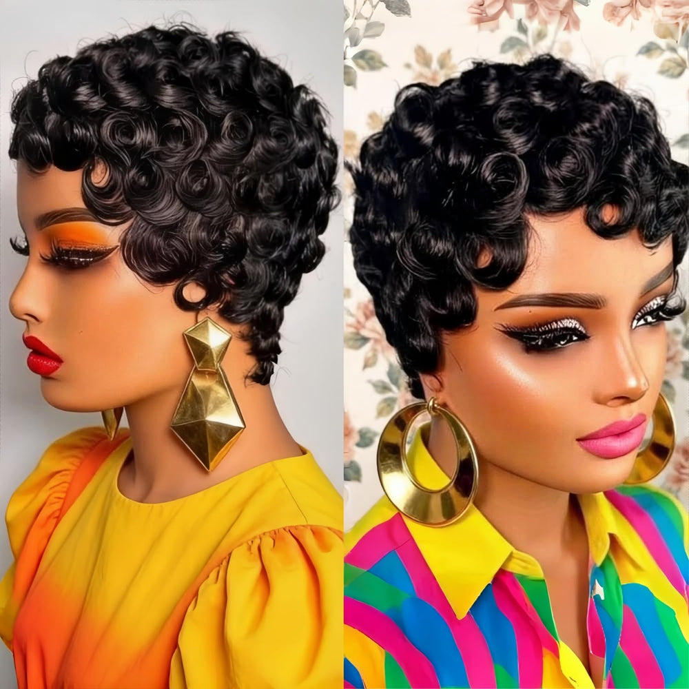 Yrenrea close finger wave texture highlighting soft curls and realistic movement