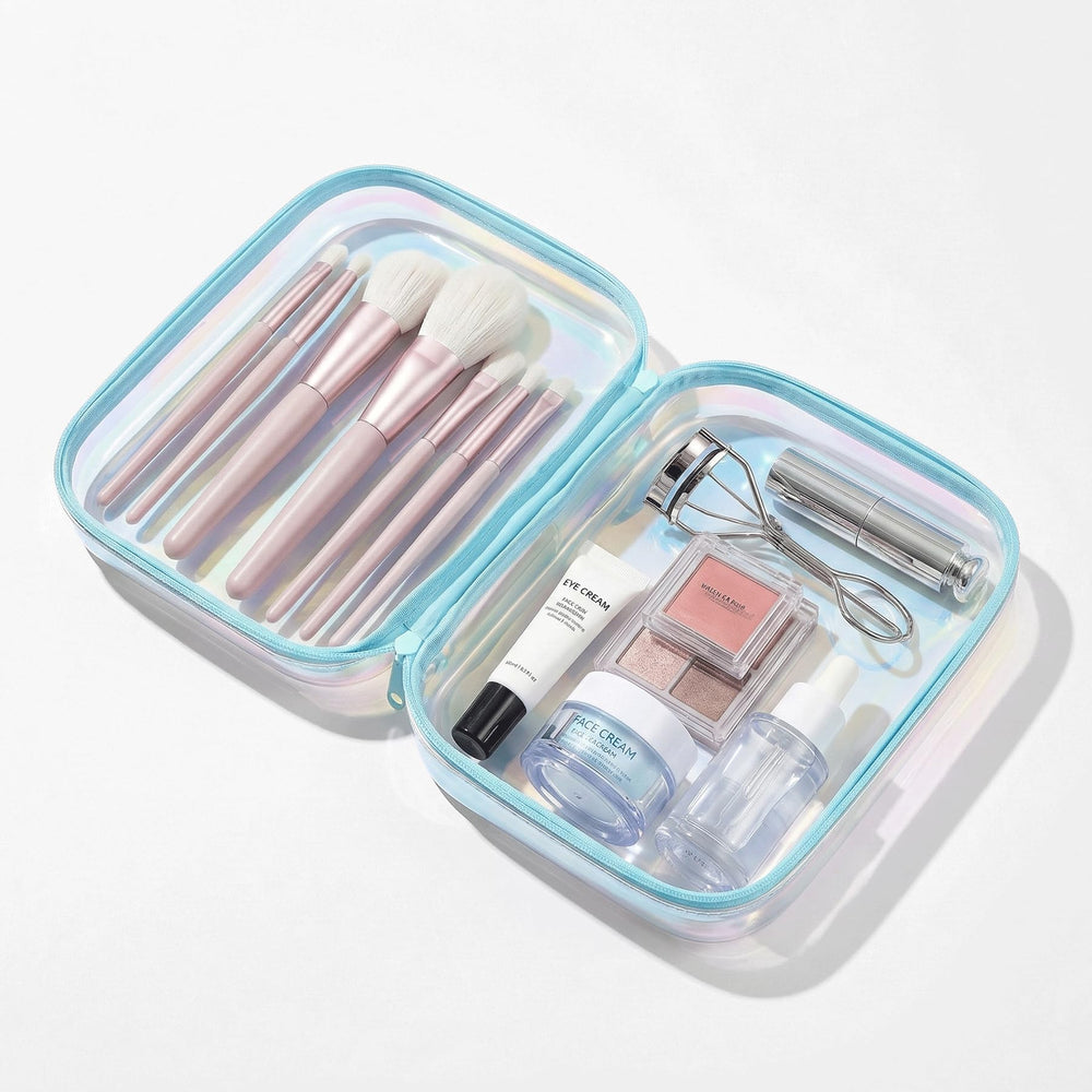 YSHXNX small hard shell case front view showing compact accessory storage