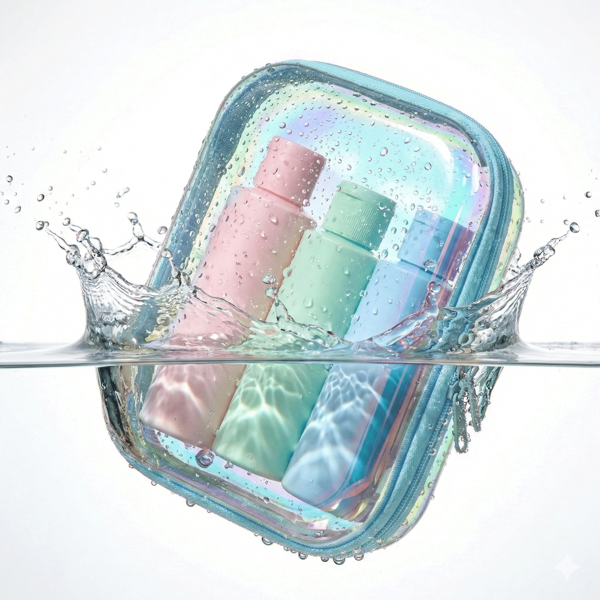 YSHXNX large case with toiletries inside showing quick visual access