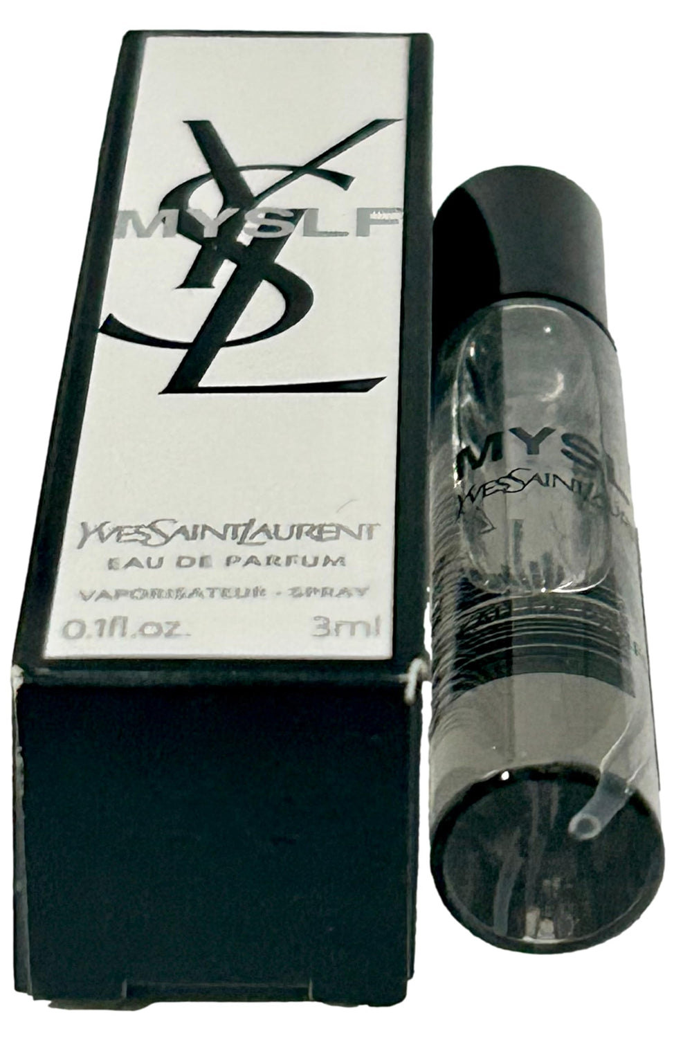 Yves Saint Laurent spray nozzle detail for precise, no-waste application