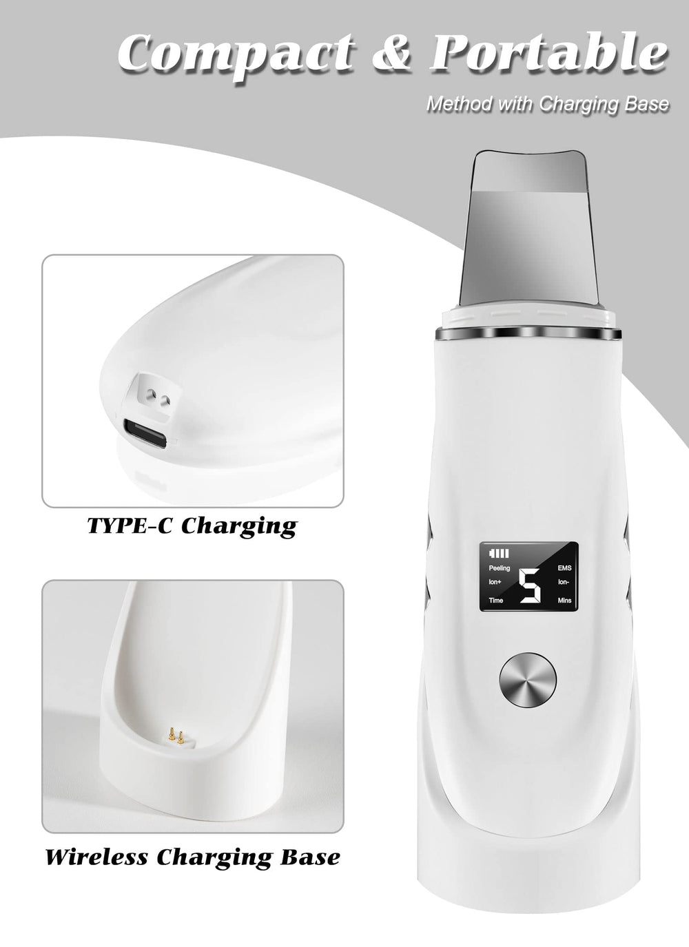 Ysxuan size and scale with hand showing compact travel-friendly benefit