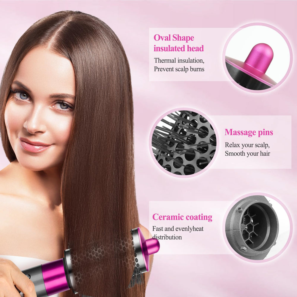 YTCHYYSK bristle and texture close-up reveals materials for smooth styling