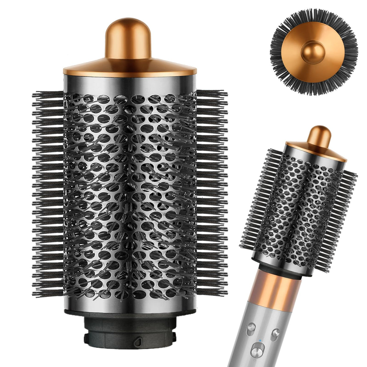 YTCHYYSK brush front view showing shape and larger barrel for increased volume