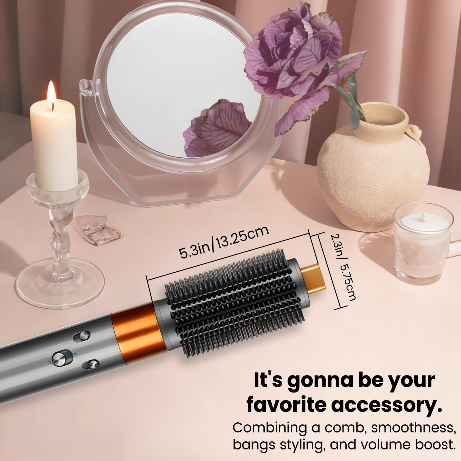 YTCHYYSK brush on bathroom vanity styled for everyday grooming convenience