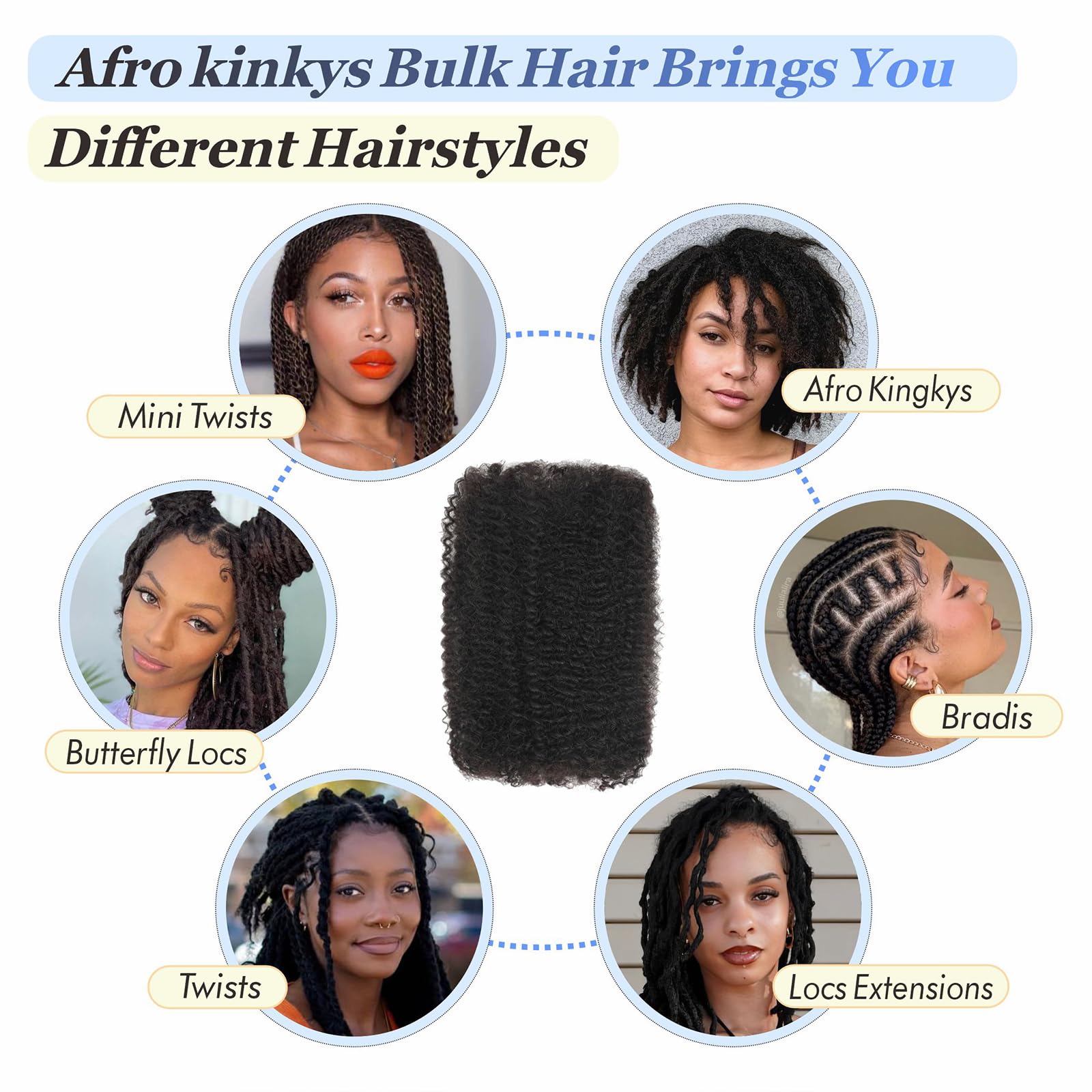 YuDragonFt worn in styled locs, showcasing natural look and added volume