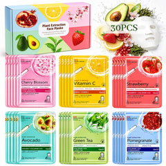 YUEONEWIN front packaging showing 30-mask bulk set for convenience