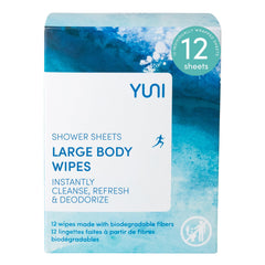 YUNI Beauty front packaging showing peppermint citrus scent and benefits