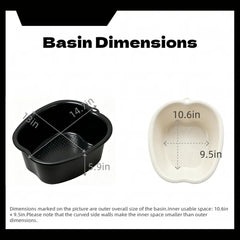 Yuppieanrou close-up of massage points on basin floor for gentle foot stimulation