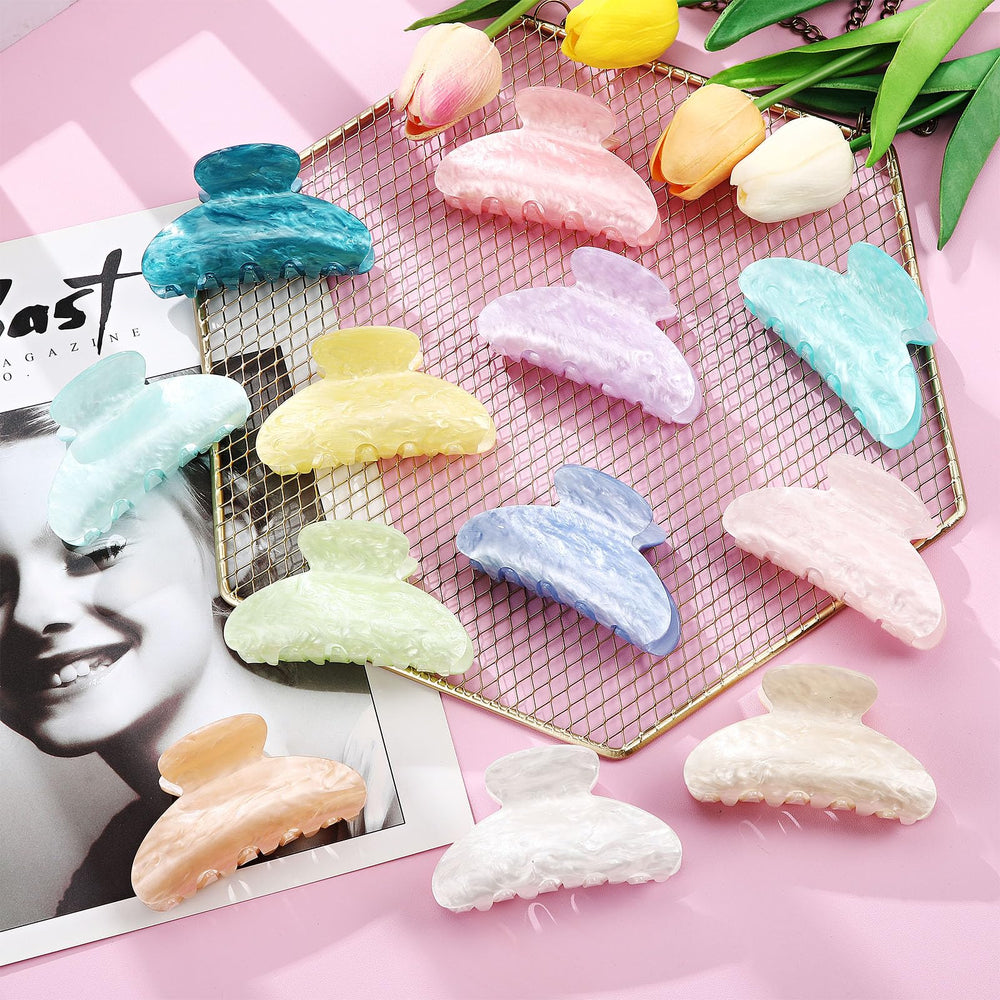 Yuxung clips displayed on vanity showing stylish, ready-to-wear appeal