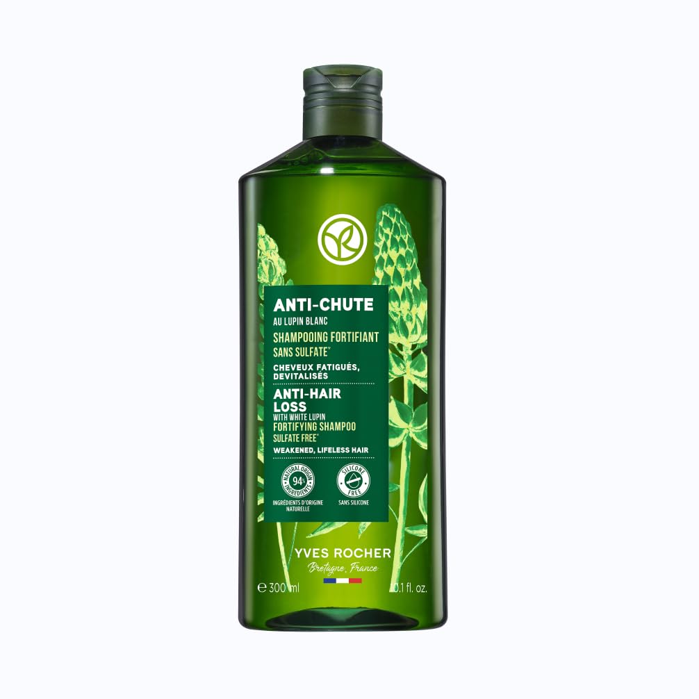 Yves Rocher front packaging showing bottle and product benefits