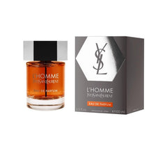 Yves Saint Laurent L'Homme ingredient notes flatlay showing citrus, spice, and vetiver benefits