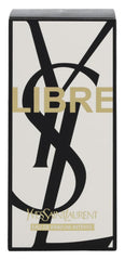 Yves Saint Laurent Libre Intense close-up of glass texture emphasizing premium finish