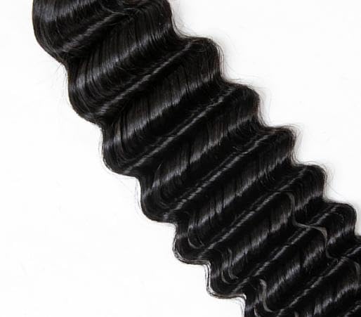 YWIGS deep wave applied in salon on client showing professional-grade versatility