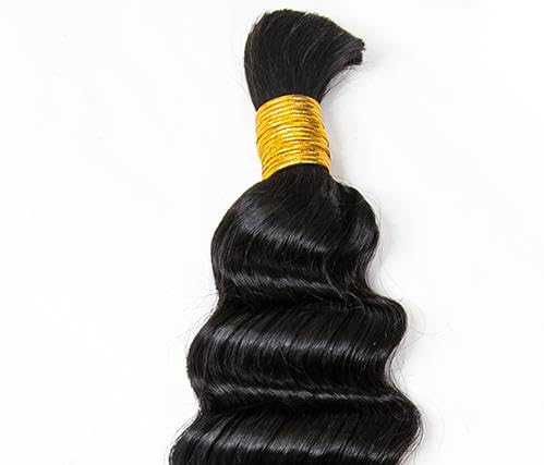 YWIGS deep wave stored in a satin pouch showing low-maintenance preservation benefit