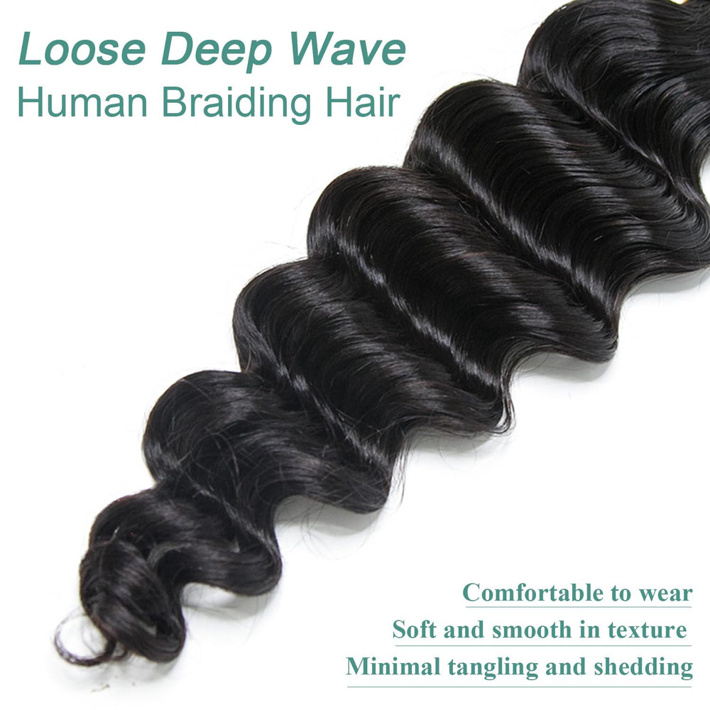 YWIGS braided installation showcasing boho braids with lightweight comfort