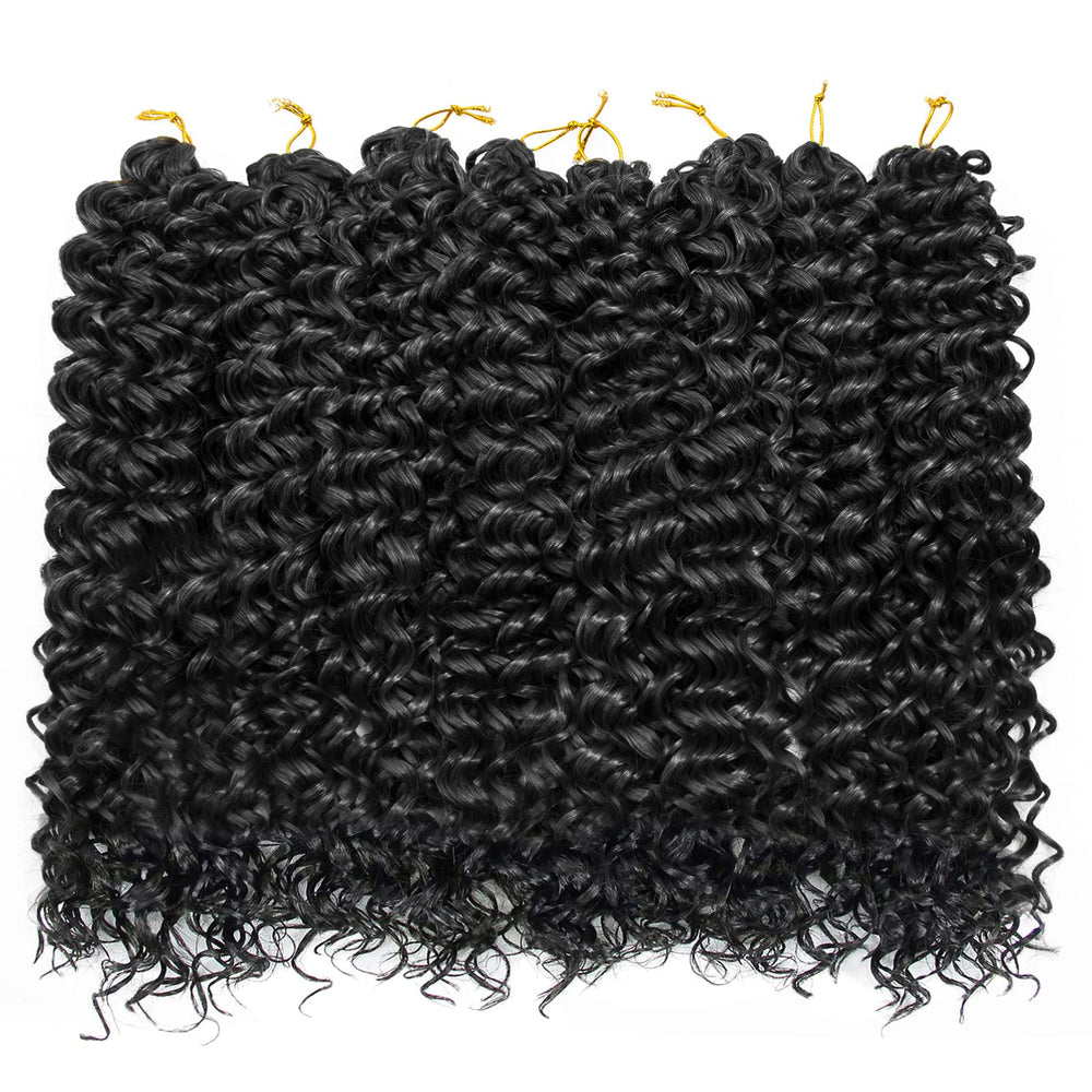YXCHERISHAIR close-up of curl texture highlighting smooth, tangle-free fiber