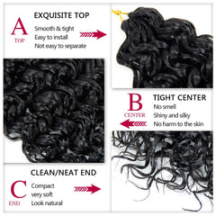 YXCHERISHAIR length comparison showing 18-inch scale for styling decisions