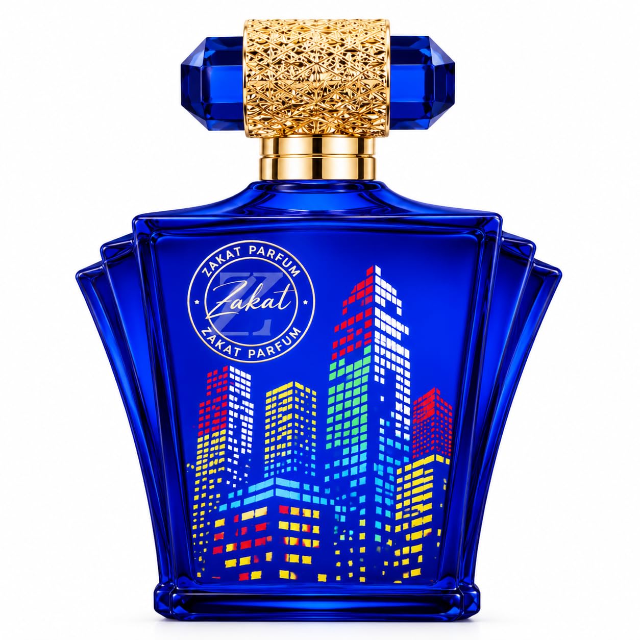 Zakat Z7 front bottle showing elegant packaging and instant visual appeal