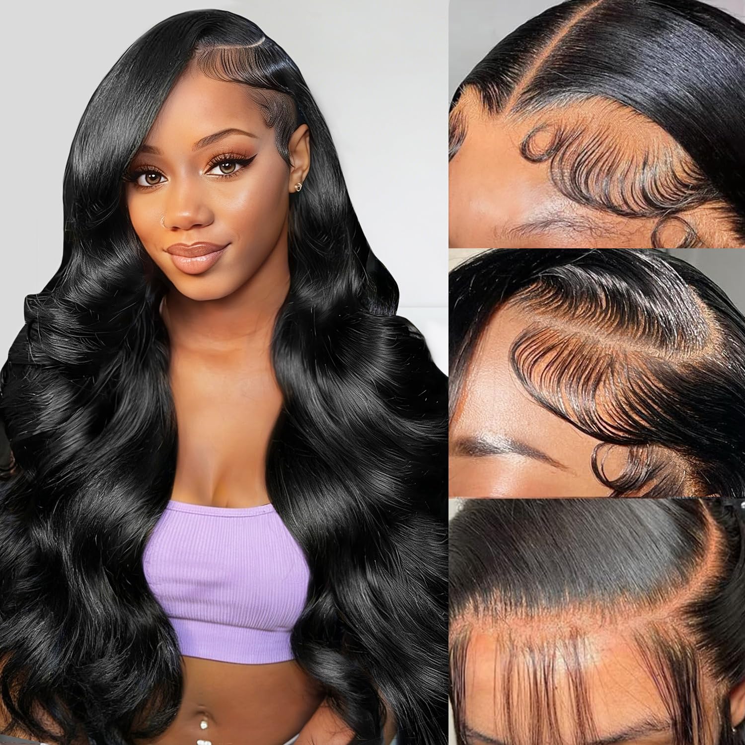 Zalvian front view showing natural hairline and realistic parting benefit