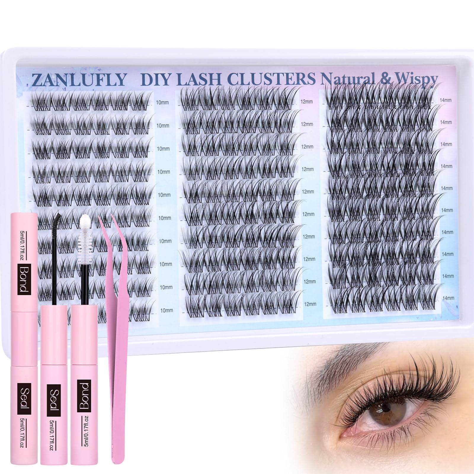 zanlufly front packaging showing kit contents and benefits