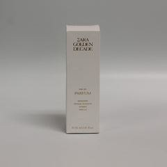 Zara lifestyle image of woman wearing perfume showing warm jasmine-lavender confidence