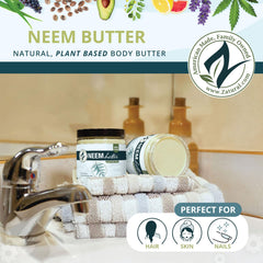 Zatural creamy butter texture close-up illustrating smooth absorption