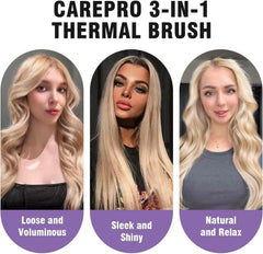 ZAVAREA brush held in hand highlighting lightweight design for comfortable use