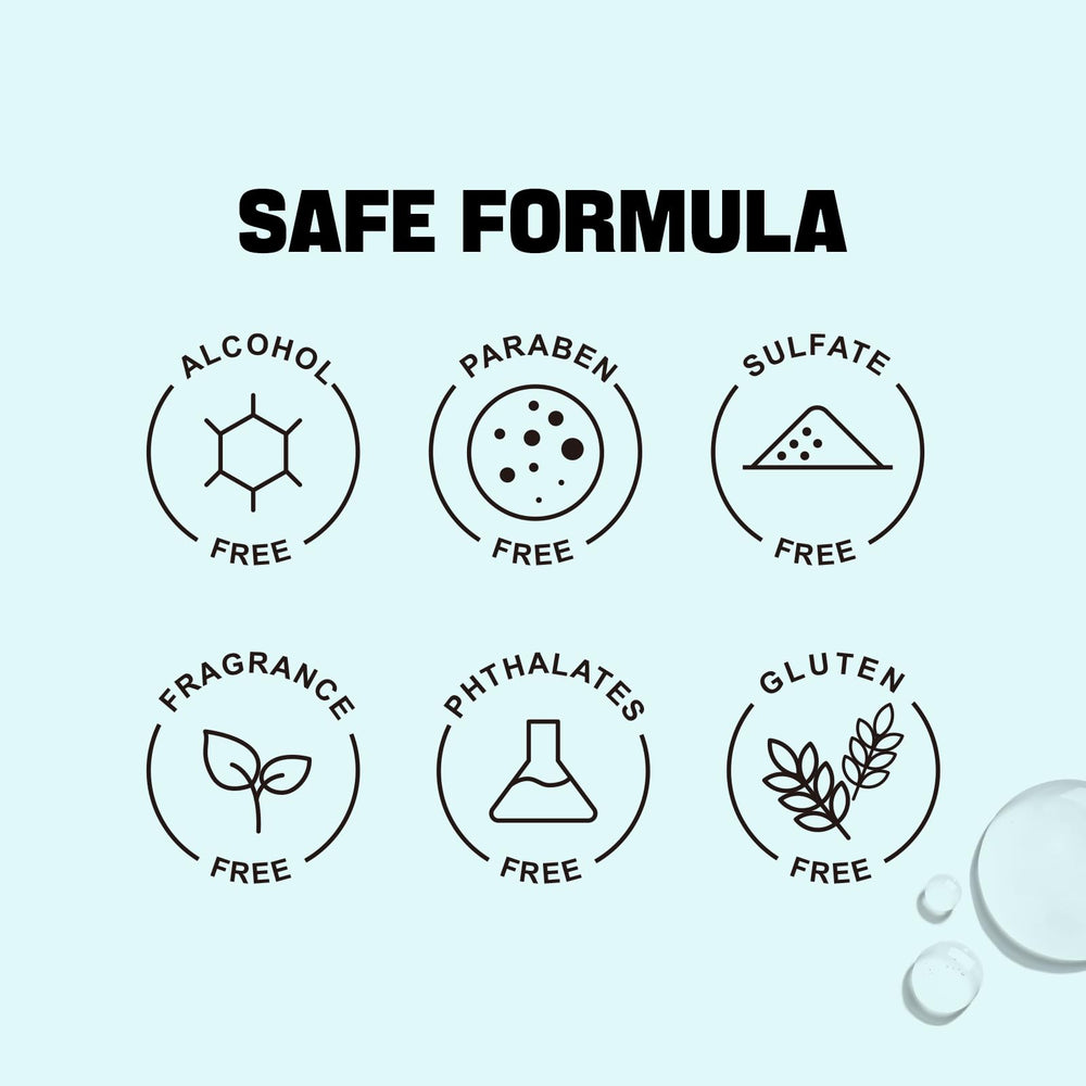 ZealSea toner bottle in hand to show size and travel-friendly benefit