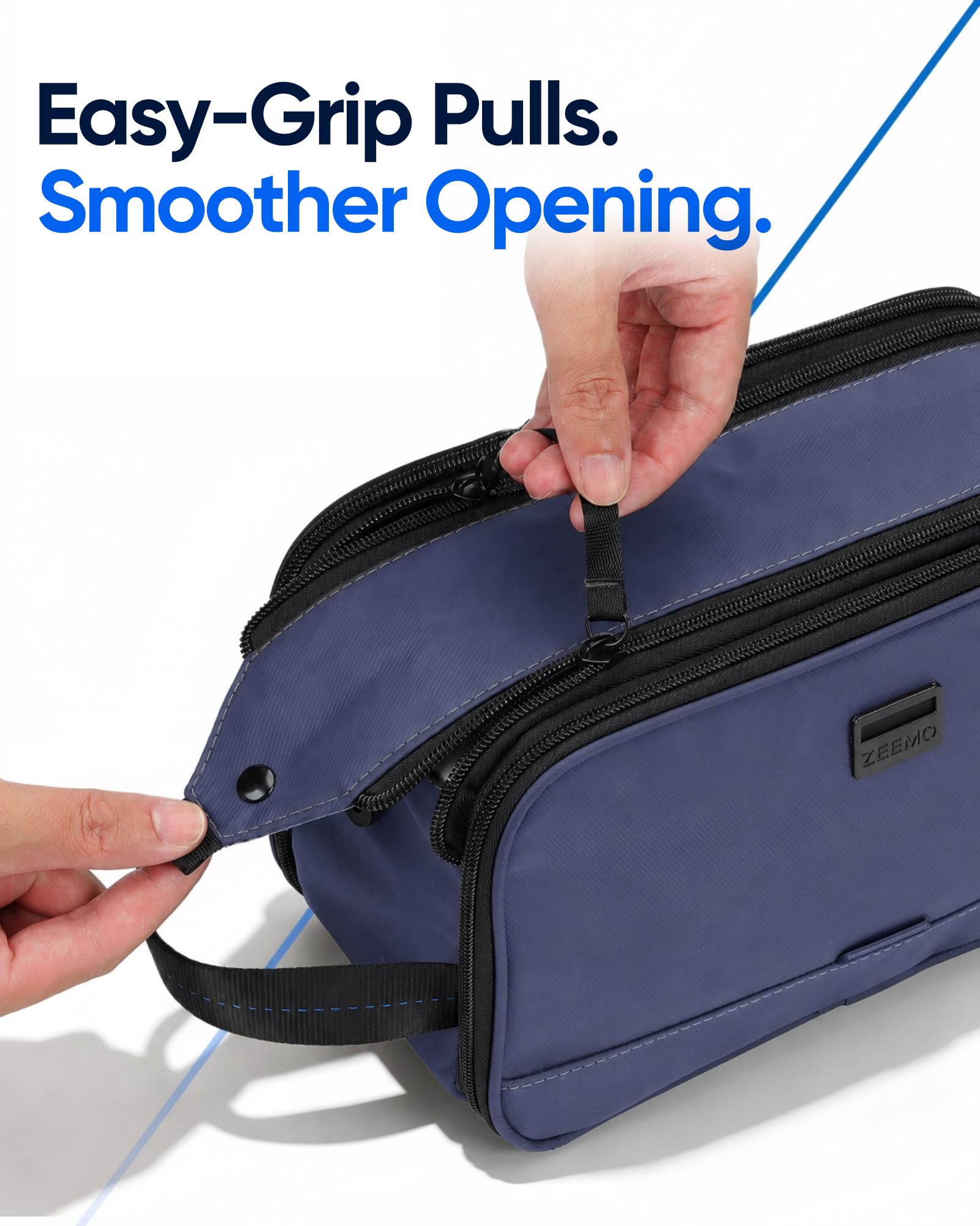 ZEEMO elastic bands organizing razors and trimmers for secure storage benefit