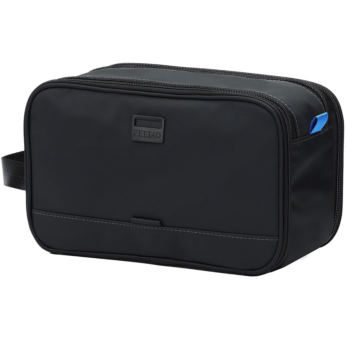 ZEEMO front view showing compact organized travel bag and durable build