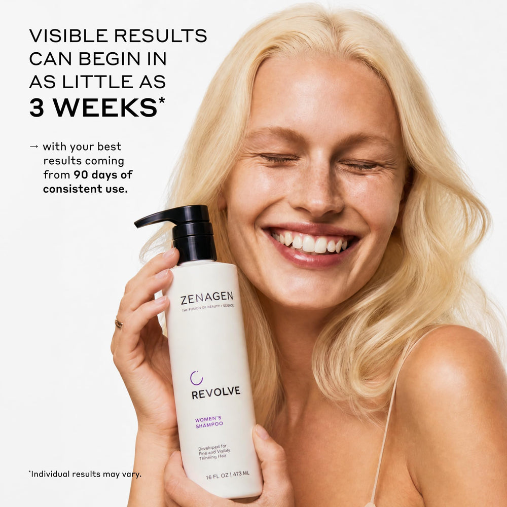 Zenagen Revolve creamy lather texture illustrating gentle yet effective cleanse