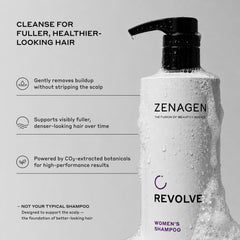 Zenagen Revolve pump top demonstrating easy dispensing and control