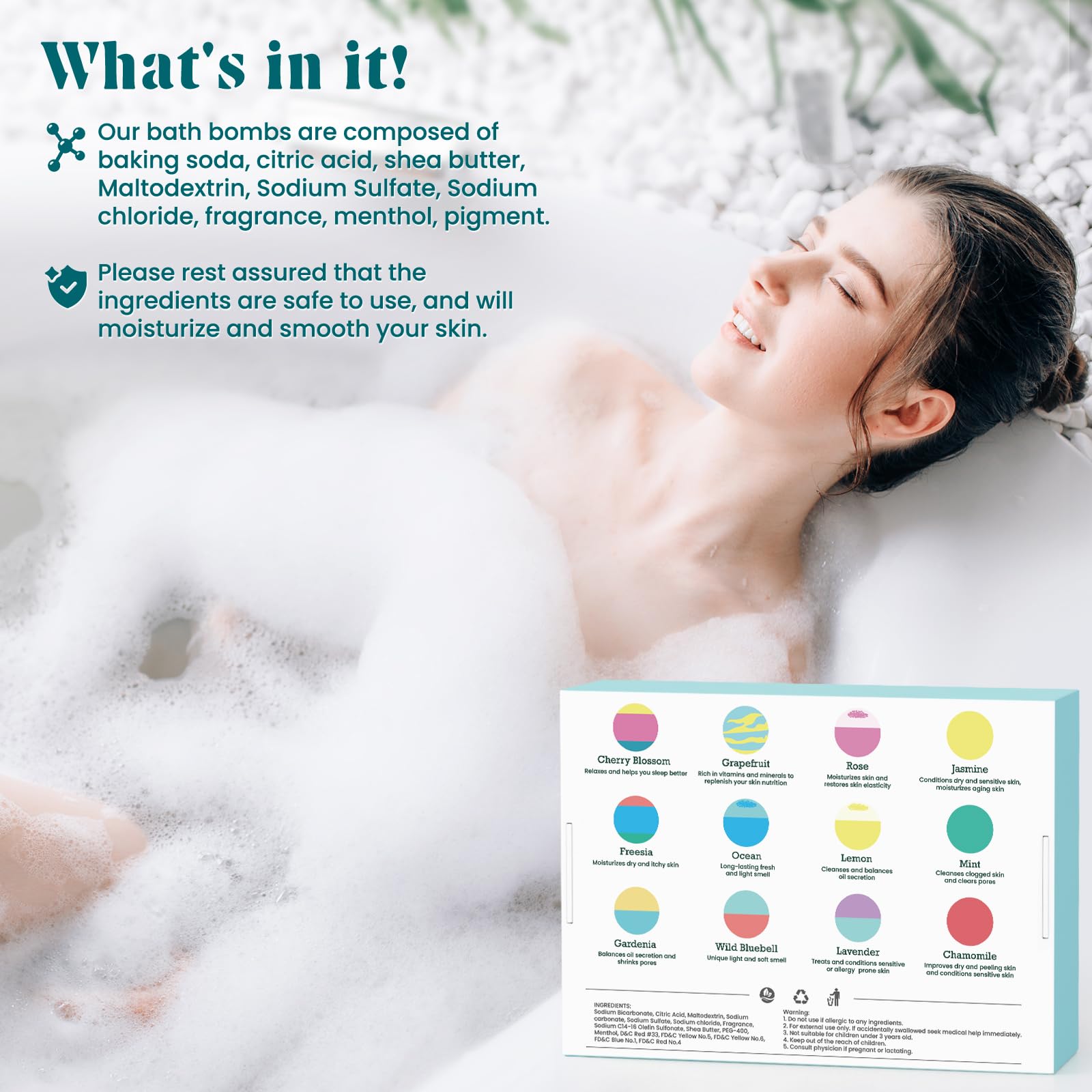 ZenBombs bath bomb dissolving to show color release and no-residue finish — easy cleanup