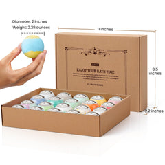 ZenBombs individual wrapping detail preserving scent and hygiene for each bath bomb