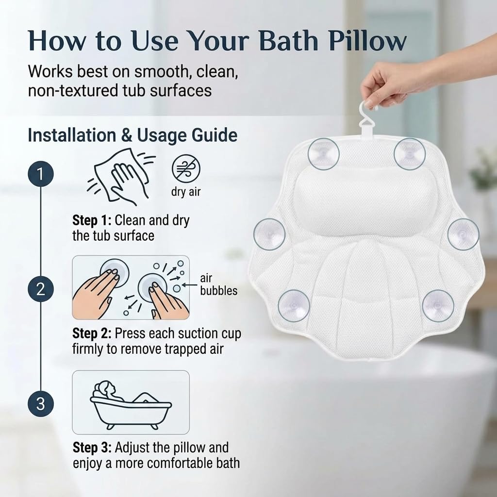 ZenithShine back image with six suction cups providing secure hold