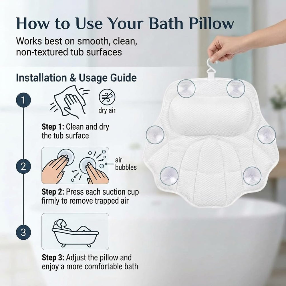 ZenithShine back image with six suction cups providing secure hold