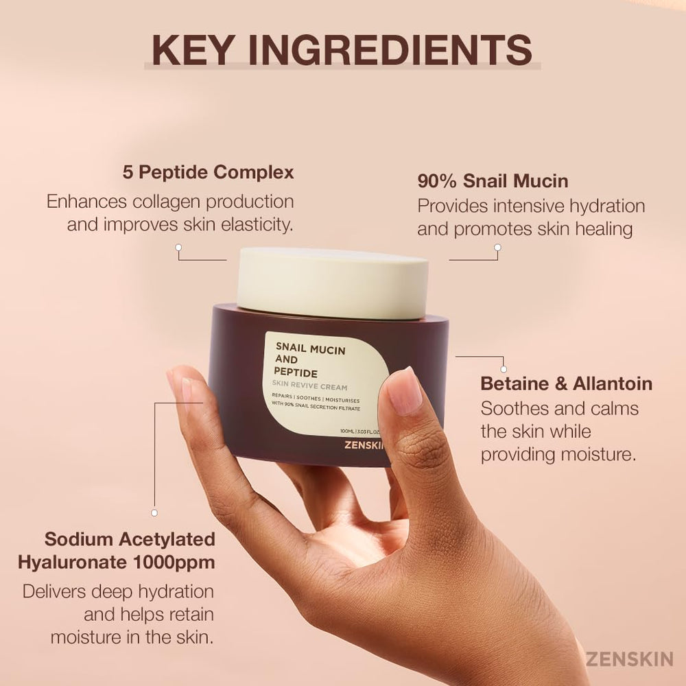 Zenskin application on face and neck portraying ease of upward massage
