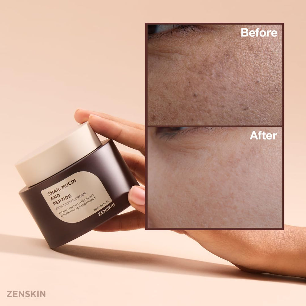 Zenskin used under makeup in daytime routine showing non-greasy layering benefit