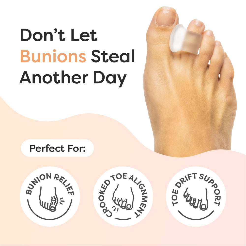 ZenToes close-up gel texture demonstrating soft, cushioned comfort
