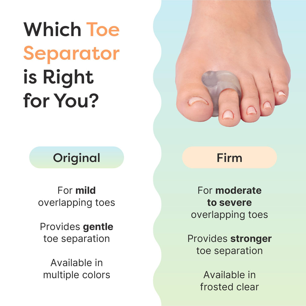 ZenToes next to a ruler demonstrating compact, travel-friendly size