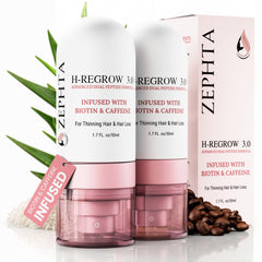Zephta H-Regrow front packaging showing product and 2-pack convenience