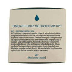 ZERAFITE moisturizer swatch on hand demonstrating quick absorption
