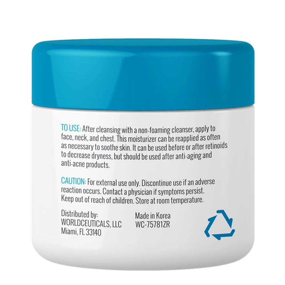 ZERAFITE cream texture close-up highlighting lightweight absorption