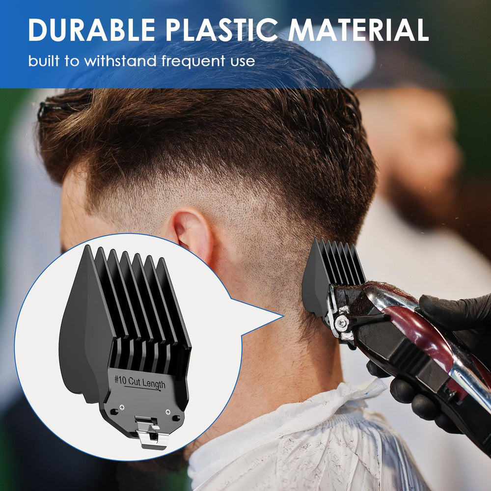 Zerika guard in use by stylist illustrating efficient, even hair removal