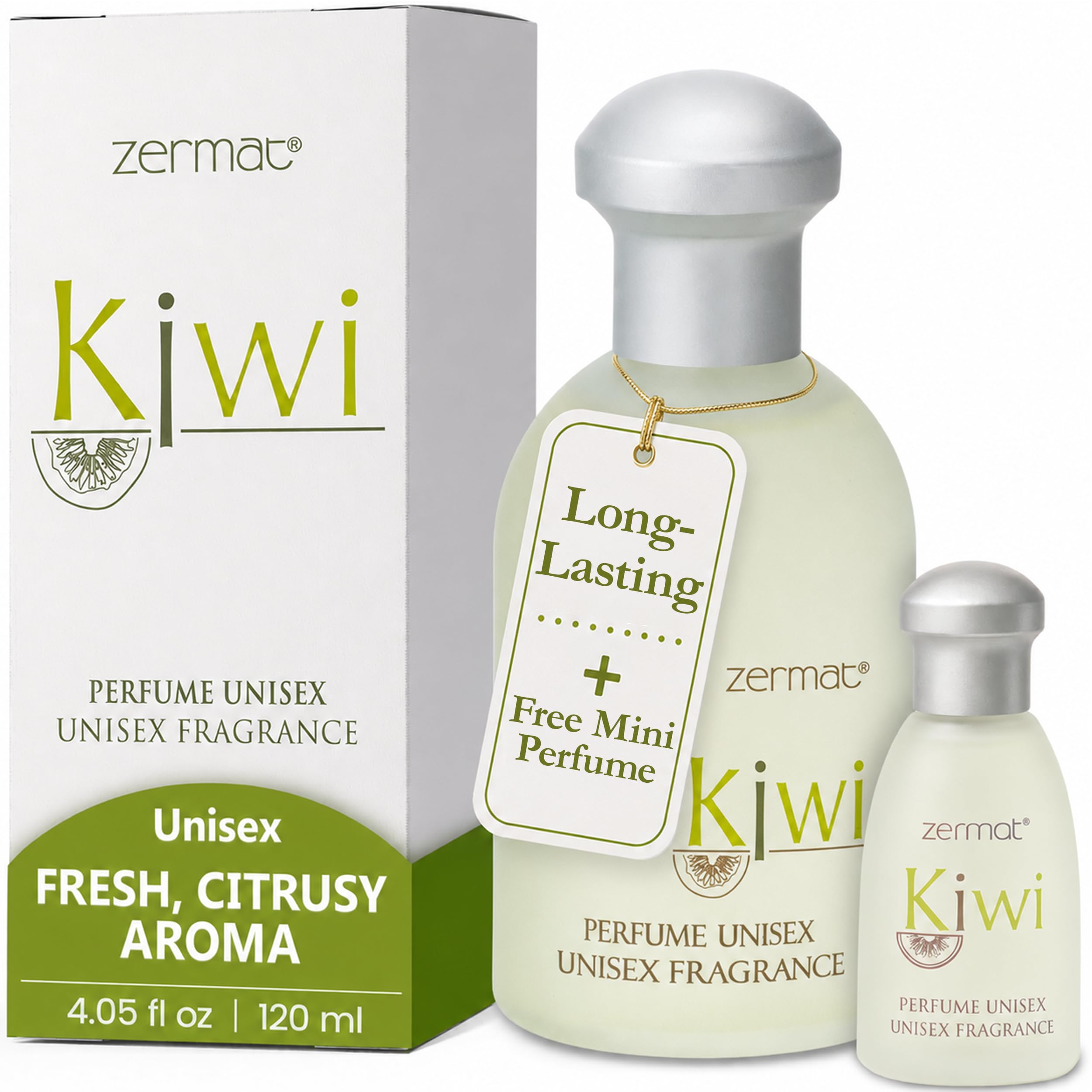 Zermat full bottle front view showing clean design and fresh appeal