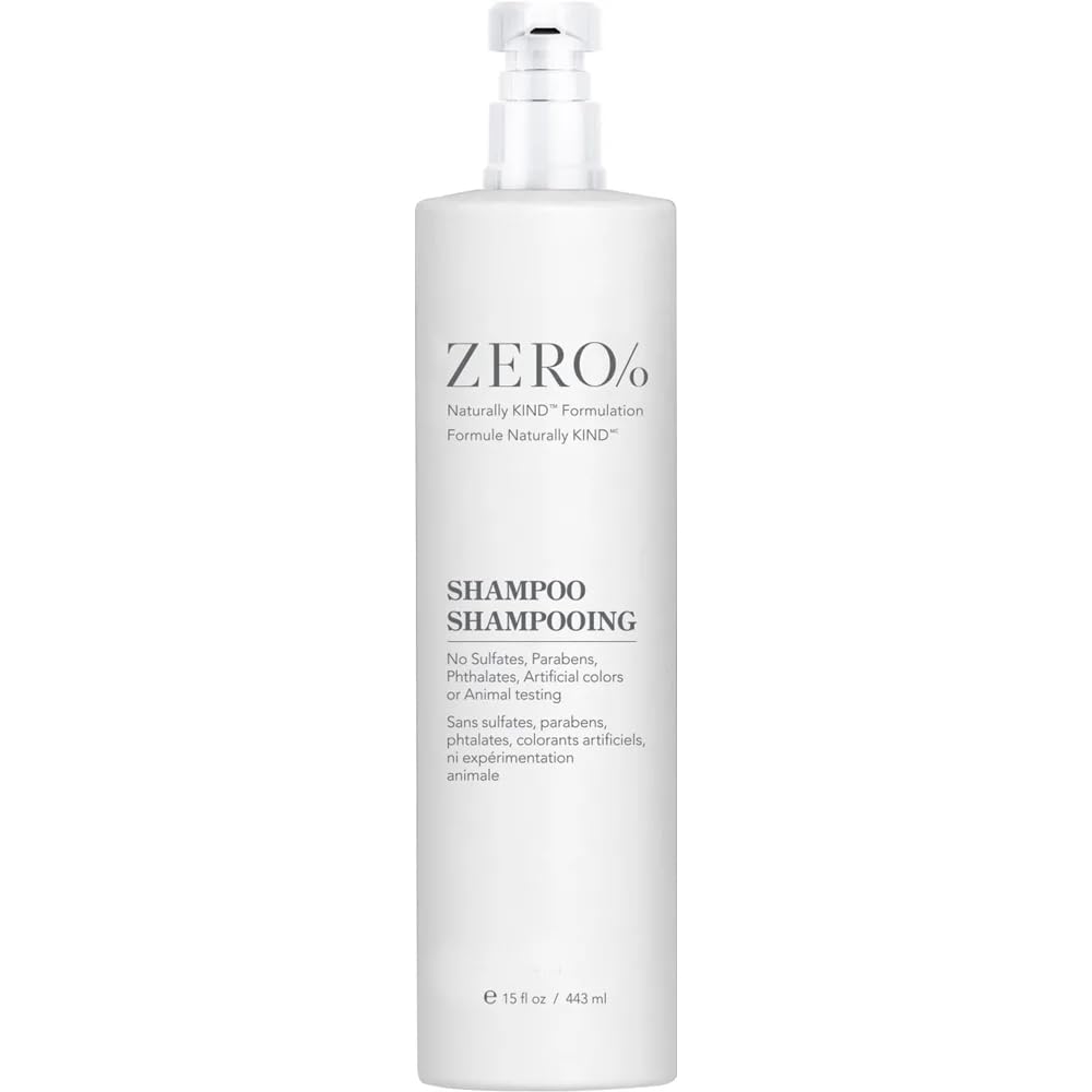 ZERO% Gilchrist & Soames front bottle showcasing clean formula benefits