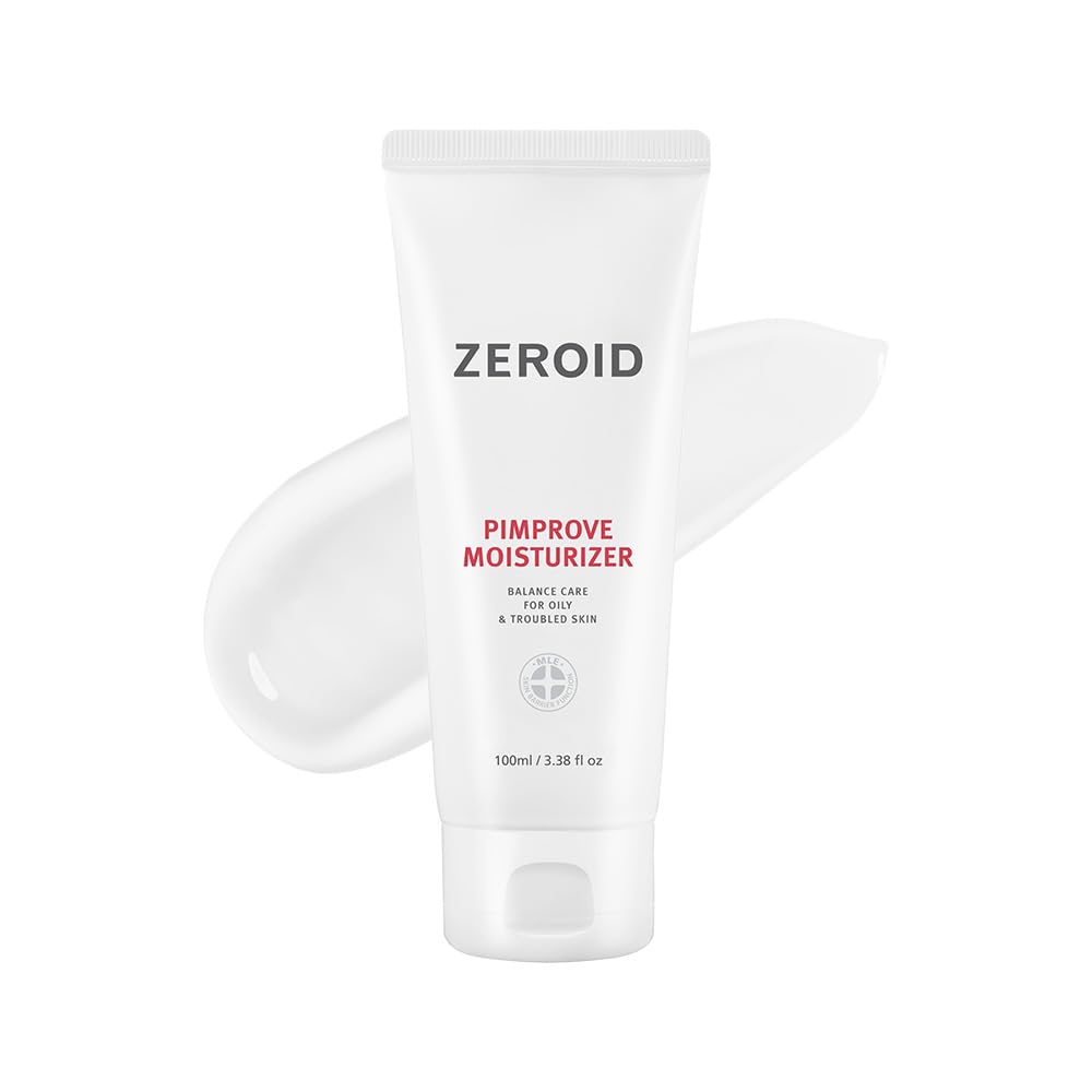 ZEROID front packaging showing tube and product name, clear benefit for skincare routine